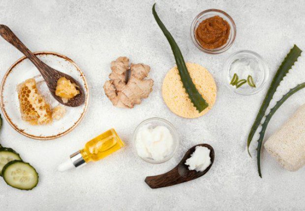 Vegetables and elovera